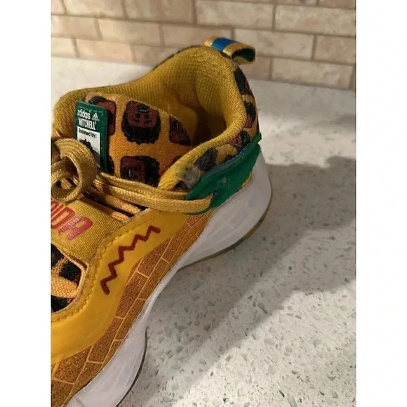 Adidas D.o.n donovan Mitchell lego shoes sz kids 3.5 b25 - Picture 12 of 12